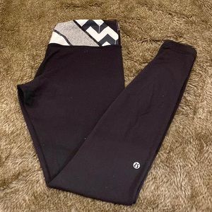 Full length lululemon leggings - size 10